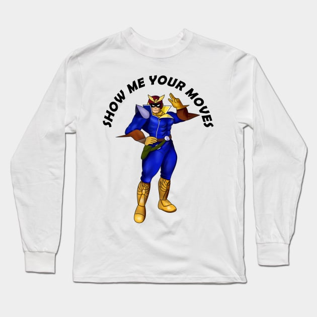 Show me your moves! Long Sleeve T-Shirt by taylarwong